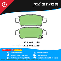 PROTEX Ultra Brake Pads - Rear For TOYOTA ALPHARD ANH10R 2AZFE #DB1660CP