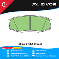 PROTEX Ultra Brake Pad For TOYOTA LANDCRUISER UZJ200R 2UZFE 2007-2012 #DB1857CP