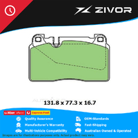 PROTEX Brake Pads For AUDI A7 SPORTBACK 3.0 TDI QUATTRO 4G 3.0L CRTE #DB3261UP