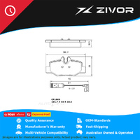 PREMIER Ceramic DB1966 Brake Pads For MERCEDES-BENZ VITO 2.1L OM646.980 #CP1966