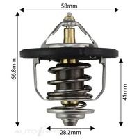 New DAYCO Thermostat 58mm  Dia 82C For Hyundai iMax DT131A