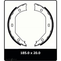 New PROTEX Parking Brake Shoe For BMW X3 2011 - 2013 N3235