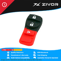 MAP-AU Remote - 3 Button Kidney Shape For NISSAN X-TRAIL II dCi T31 #KF305