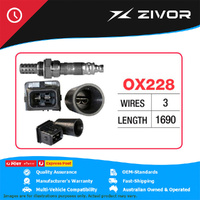 GOSS Oxygen Sensor - 3 Wire Direct Fit For VOLVO 240 i Cat P245 #OX228
