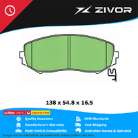 PROTEX Ultra Brake Pads - Front For SUZUKI ESCUDO H27A 2005-2008 #DB1842CP