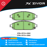 New PROTEX 4WD Disc Pad Set For JEEP COMMANDER LIMITED XH 4.7L 3Y5 #DB2333F