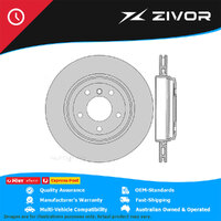 New IBS Brake Disc Rotor - Rear For BMW 325i E46 2.5L 2001-2004 #BR2856