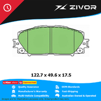 PROTEX Ultra Brake Pad For TOYOTA PRIUS-C HYBRID NHP10R 1NZFXE #DB1820CP