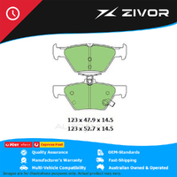 PROTEX Ultra Brake Pads For SUBARU IMPREZA 2.0i, 2.0i-L, 2.0i-S GK, G14 DB3216CP