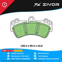 New PROTEX Brake Pads - Front For PORSCHE CAYMAN 987 2.9L MA1.20 #DB1676F