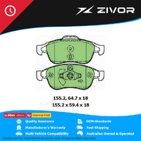 New PROTEX Brake Pads For RENAULT MEGANE B95 4D Hatchback 1.5L K9K.837 #DB2276UP