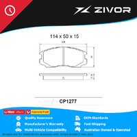 PREMIER Ceramic DB1277 Brake Pads For MITSUBISHI LANCER GLXI CC #CP1277
