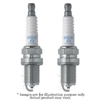 2x New NGK M14x1.25 Resistor Standard Spark Plug For NISSAN SKYLINE BCPR7ES-11