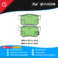 PROTEX Ultra Brake Pads - Rear For HONDA CIVIC TYPE REP K20A #DB1142CP