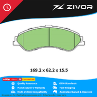 PROTEX Ultra Brake Pads - Front For FORD FALCON XR8 AU2 5.0 2001-2002 #DB1375CP