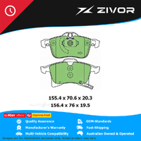 PROTEX Ultra Brake Pads - Front For HOLDEN ASTRA SRI AH Z22YH #DB1808CP