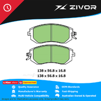 PROTEX Disc Pad Set For SUBARU IMPREZA 2.0i, 2.0i-L, 2.0i-S GJ, G13 DB3207CP