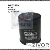 NIPPON MAX Oil Filter For Suzuki Vitara 1.6L 06/15-on - WCO28NM  *By Zivor*