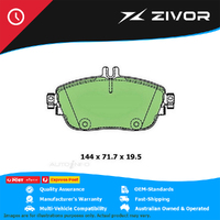 PROTEX Brake Pads For MERCEDES BENZ B200 BlueEFFICIENCY W248 M270.910 #DB2315UP