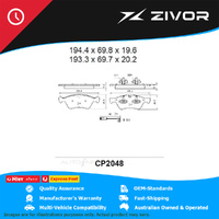PREMIER Ceramic DB2048 Brake Pads For MERCEDES-BENZ ML280 CDI W164 #CP2048