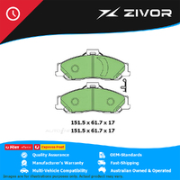 New PROTEX Brake Pads For FORD COURIER SUPER CAB PG, PH 2.5L WLAT #DB1366UP