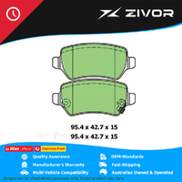 PROTEX Ultra Brake Pads - Rear For HOLDEN BARINA COMBOXC Z14XEP #DB1511CP