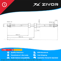 PROTEX Hydraulic Hose - Front For VOLVO 940 B200FT 1990-1998 #H1662