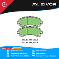 New PROTEX Brake Pads For HOLDEN COLORADO LX SPACE CAB RG 2.8L LWH #DB1841CP
