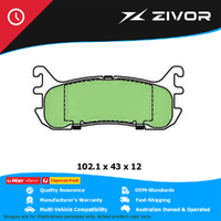 New PROTEX Brake Pad For FORD LASER FE 1.6L B6-DE #DB1291B