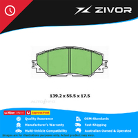 New PROTEX Brake Pads For TOYOTA COROLLA ZRE172R 4D Sedan 1.8L 2ZRFE #DB1802UP