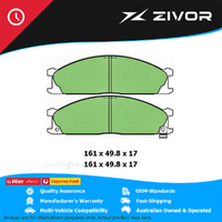 PROTEX Ultra Brake Pads - Front For NISSAN NAVARA DX, ST, ST-R D22 #DB438CP