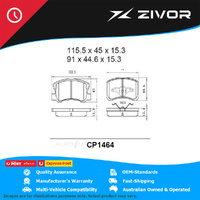PREMIER Ceramic DB1464 Brake Pads For MITSUBISHI DELICA D5 2.4L 4812 #CP1464