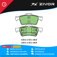 PROTEX Brake Pads-Rear For RENAULT MEGANE SPORT SPORT 225 E1 TEM X84 DB1665CP