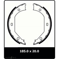 New PROTEX Parking Brake Shoe For BMW 123D 2008 - 2015 N3235