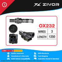 GOSS Oxygen Sensor - 3 Wire For AUDI 80 B4 E 8C2 2.3 E NG 1992-1993 #OX232