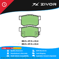 PROTEX Ultra Brake Pads - Rear For HONDA ACCORD VTI CM K24A4 #DB1230CP