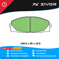 PROTEX Ultra Brake Pads - Front For  TOYOTA HIACE KDH206R 1KDFTV #DB1772CP