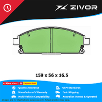 PROTEX Ultra Brake Pads - Front For ISUZU FILLY E50 VQ35DE 2000-2002 #DB1333CP