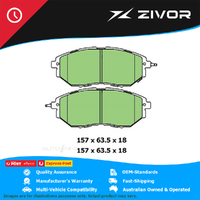 PROTEX Brake Pads-Front For SUBARU LEGACY TOURING WAGON GT BP, B13 DB1722CP