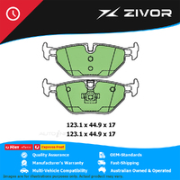 PROTEX Ultra Brake Pads - Rear For BMW Z4 2.2i E85 M54B22 2002-2005 #DB1231CP