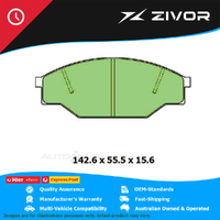 PROTEX Ultra Brake Pads - Front For TOYOTA HIACE LH60R L 1982-1984 #DB318CP