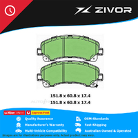 PROTEX Brake Pads For HOLDEN COLORADO DX RG 2D Cab Chassis 2.5L LKH #DB1841UP