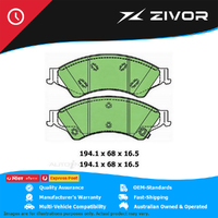 New PROTEX Brake Pads For FORD RANGER XL PY, 162 4D Wellside 2.0L P025 #DB2074UP