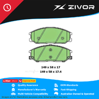 New PROTEX 4WD Disc Pad Set For SSANGYONG REXTON RX270, II RX270 Y200 #DB1745CP