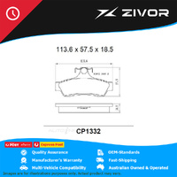 PREMIER Ceramic DB1332 Brake Pads For HOLDEN COMMODORE ONE TONNER VY #CP1332