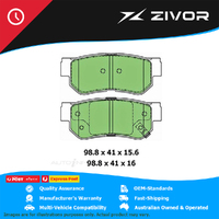 PROTEX Ultra Brake Pads - Rear For HYUNDAI GETZ TB G4ED 2005-2011 #DB1451CP