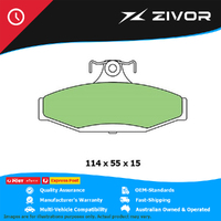 New PROTEX Brake Pads For FORD FALCON XL, XLS LPG BA 4.0L BARRA E-GAS #DB1376UP