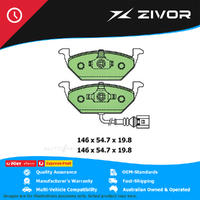 PROTEX Ultra Brake Pads - Front For AUDI A2 8Z AMF 2001-2003 #DB1405CP