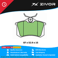 PROTEX Ultra Brake Pads - Rear For PEUGEOT 307 1.6, XS. TU5JP4 #DB1192CP