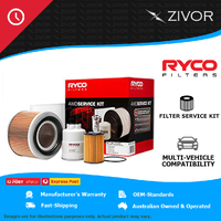 New RYCO 4WD Filter Service Kit For NISSAN PATROL Y61 GU 3.0L ZD30DDTi RSK24C